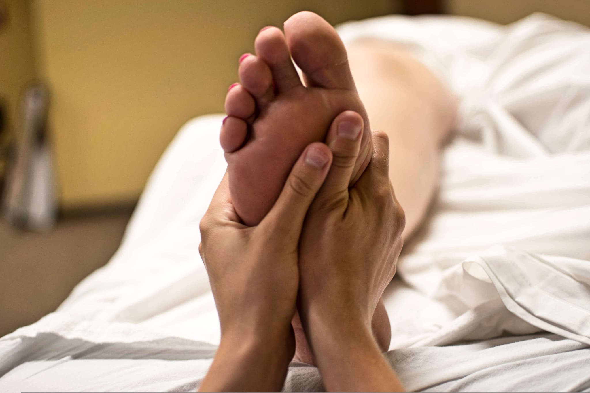 Pédicure spa de luxe avec massage